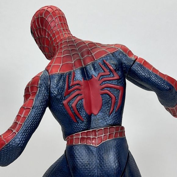 2002 Marvel SPIDER-MAN 12" Poseable  Action Figure Spiderman the Movie - Picture 5 of 11